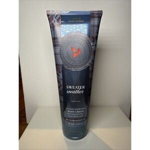SWEATER WEATHER BATH & BODY WORKS ULTIMATE HYDRATION BODY CREAM NEW